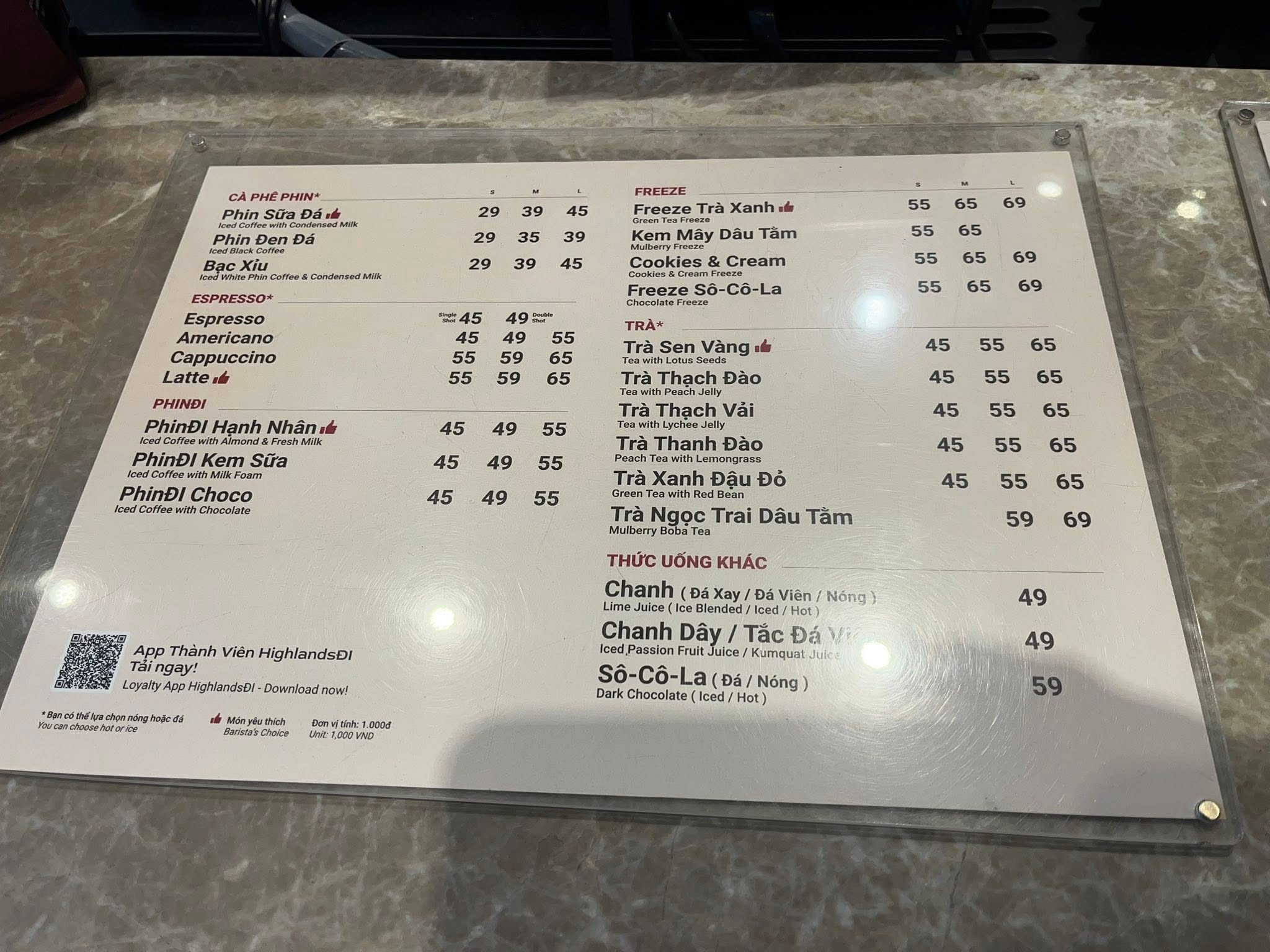 KATINAT VÀ HIGHLANDS: HAI CÁCH THIẾT KẾ MENU, HAI CÁCH VẬN HÀNH